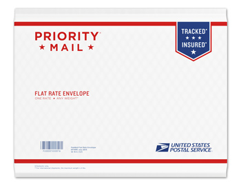 padded flat rate envelope sizes